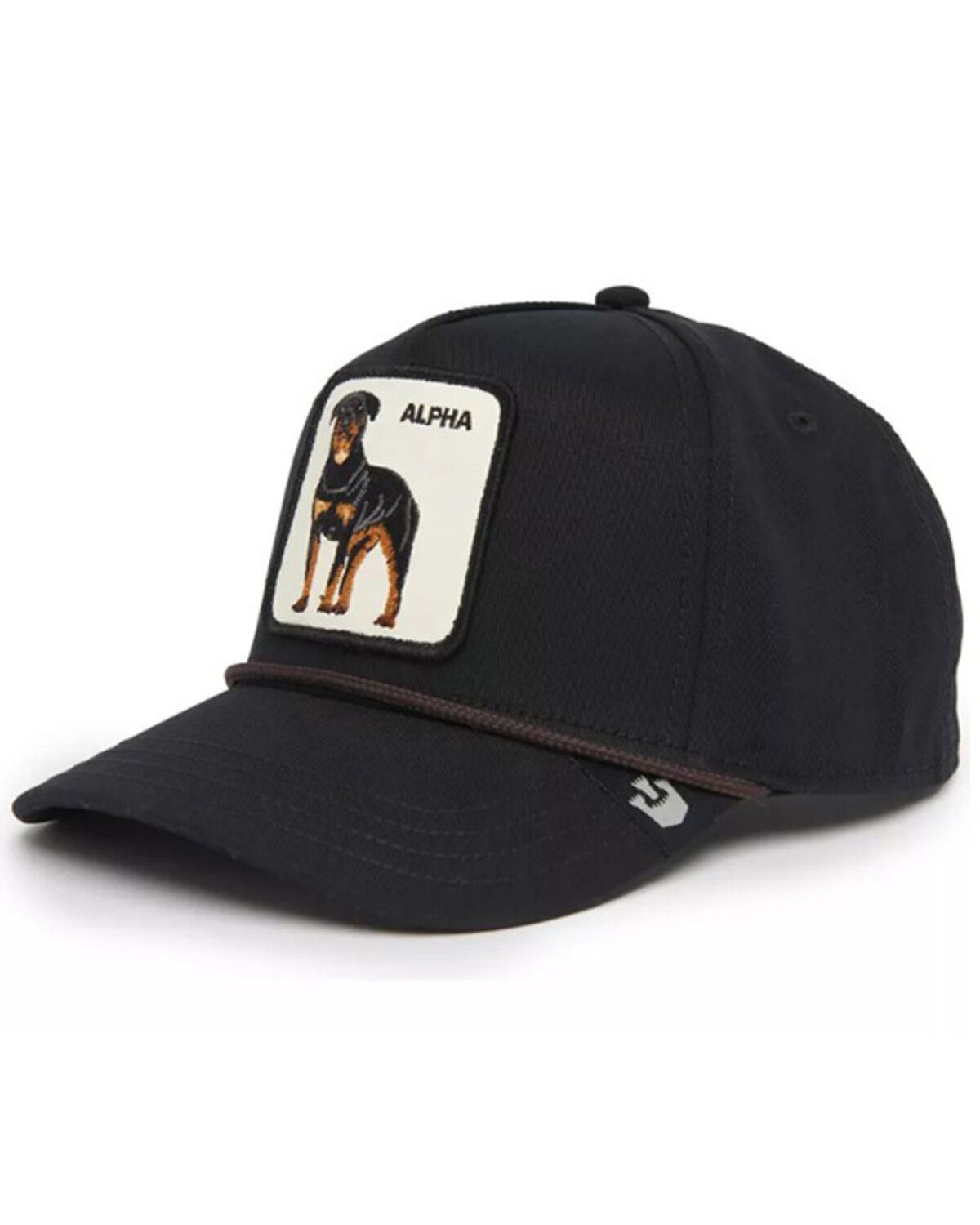 Image #1 - Goorin Bros Men's Alpha Dog Ball Cap, Black, hi-res