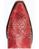 Image #5 - Lane Women's Cossette Tall Western Boots - Snip Toe, Ruby, hi-res