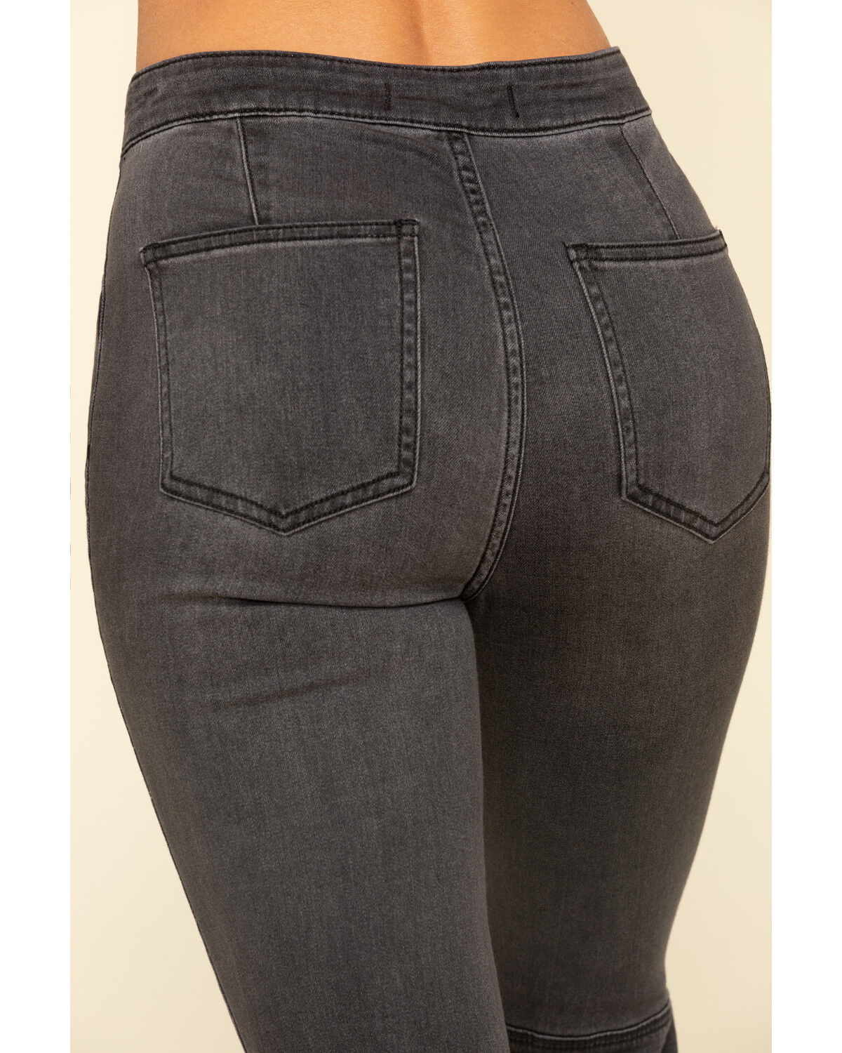 Image #5 - Free People Women's High Rise Dark Wash Just Float On Flare Jeans, , hi-res