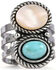 Image #1 - Cowgirl Confetti Women's Warm Waters Ring, Silver, hi-res
