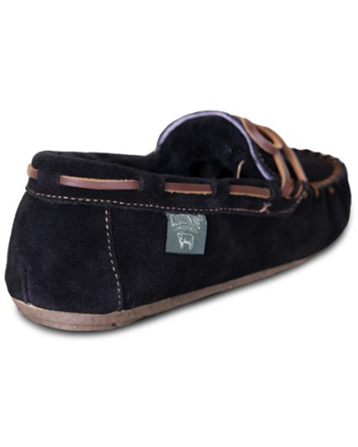 Image #4 - Cloud Nine Women's Sheepskin Moccasins 2, Black, hi-res