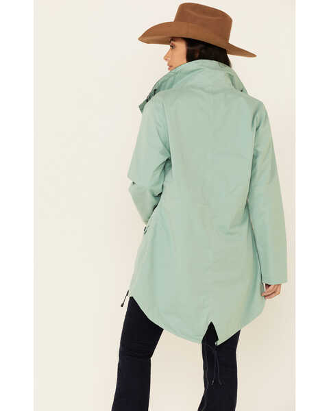 Image #4 - Outback Trading Co. Women's Solid Mint Fauna Storm Flap Rain Jacket , , hi-res