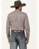Image #4 - Cody James Men's Hound Dog Plaid Print Long Sleeve Button-Down Western Shirt, Chocolate, hi-res