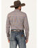 Image #4 - Cody James Men's Hound Dog Plaid Print Long Sleeve Button-Down Western Shirt, Chocolate, hi-res