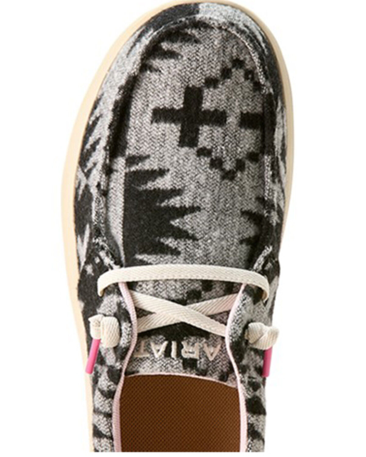 Image #4 - Ariat Women's Southwestern Print Blanket Hilo Casual Shoes - Moc Shoes, Multi, hi-res