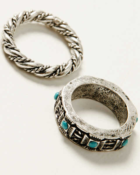 Image #4 - Idyllwind Women's Lachlan Ring Set, Silver, hi-res