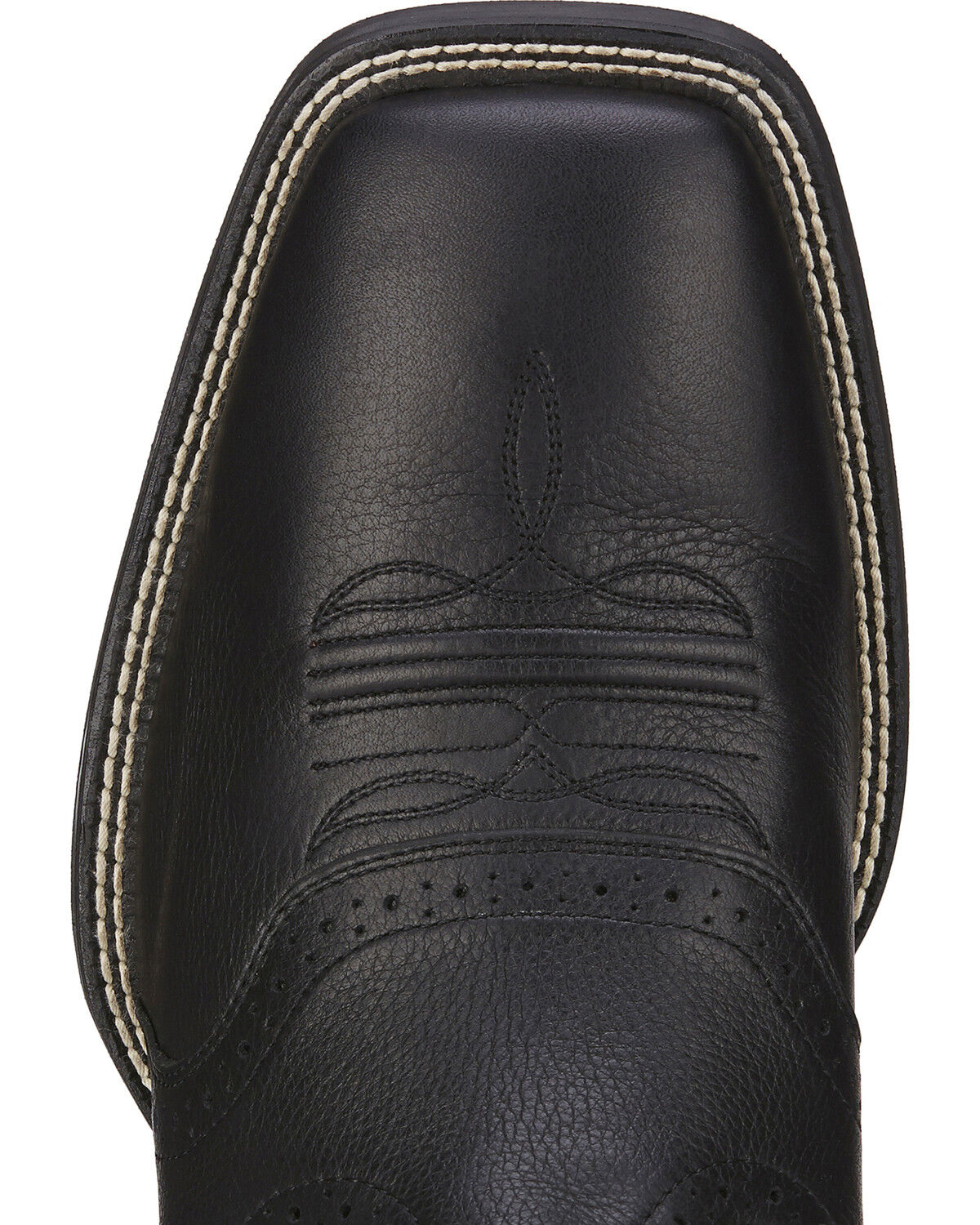 Image #9 - Ariat Men's Sport Performance Western Boots - Broad Square Toe, Black, hi-res