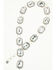 Image #2 - Southern Grace Women's Women's Rhinestone Concho Chain Belt, Silver, hi-res