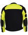 Image #3 - Milwaukee Leather Men's Mesh Racing Jacket with Removable Rain Jacket Liner - 3X, Bright Green, hi-res