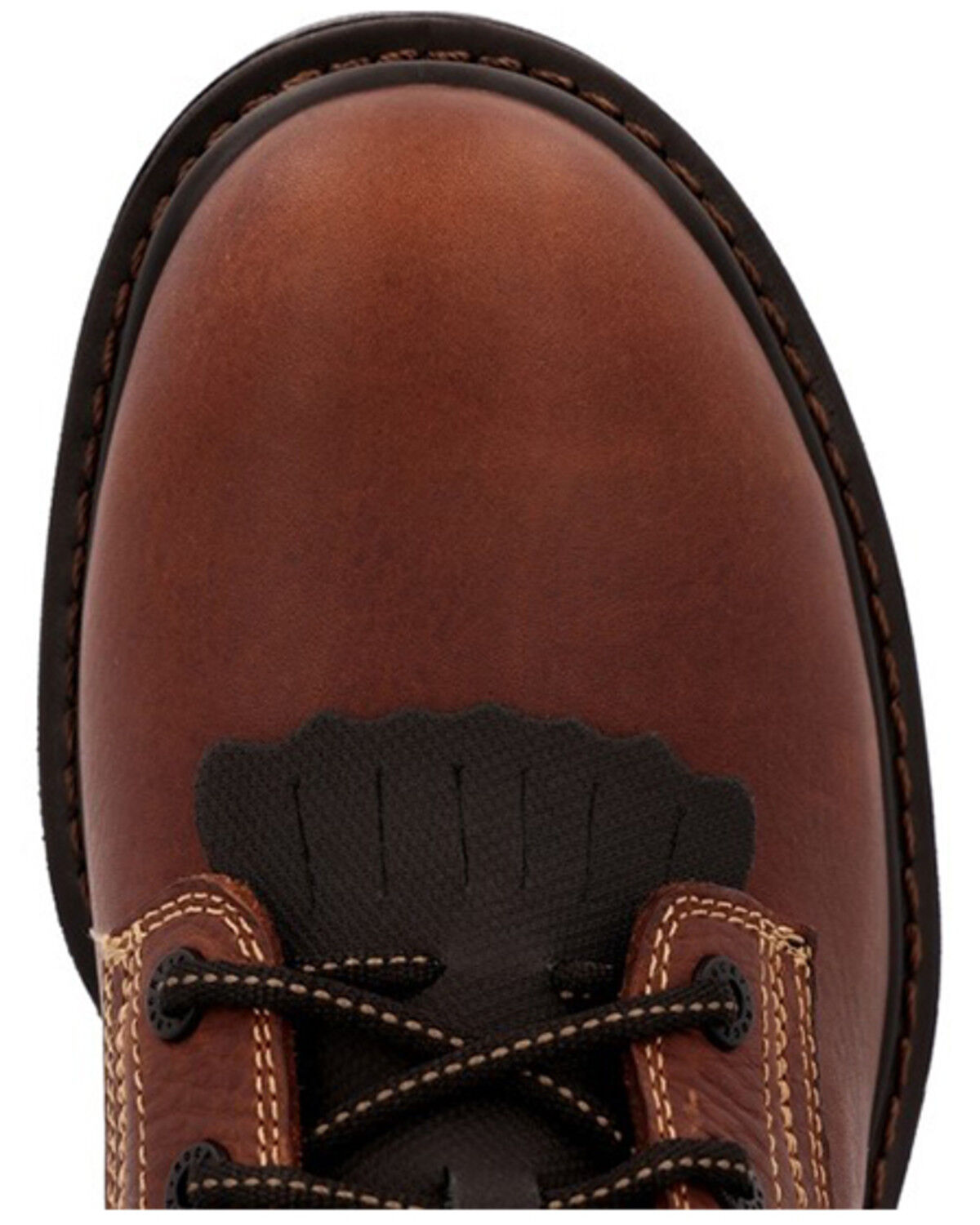 Image #6 - Rocky Men's Rams Horn Waterproof Lace-Up Logger Work Boots - Composite Toe, Brown, hi-res