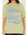 Image #3 - Blended Women's Coastal Cowgirl Short Sleeve Graphic Tee, Green, hi-res