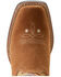 Image #4 - Ariat X Rodeo Quincy Girls' American Cowboy Futurity Western Boots - Broad Square Toe, Brown, hi-res