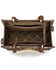 Image #3 - Wrangler Women's Cow Print Crossbody Tote, Coffee, hi-res