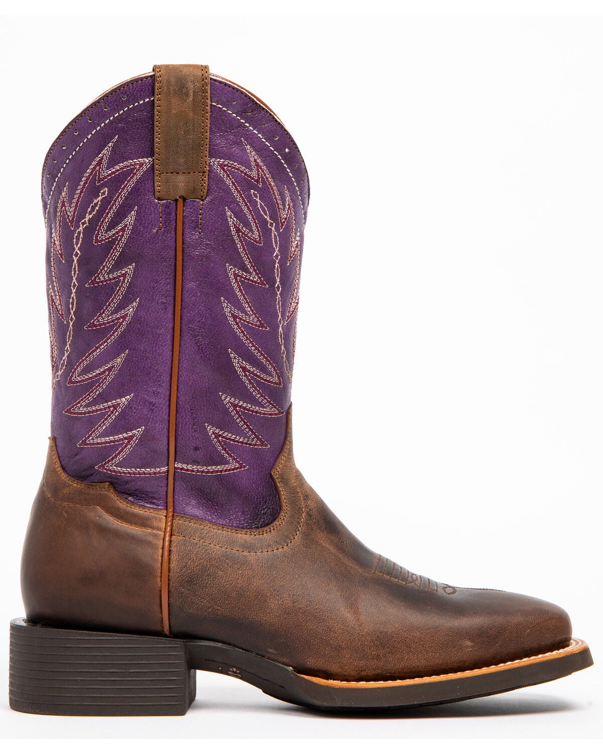 women's purple western boots
