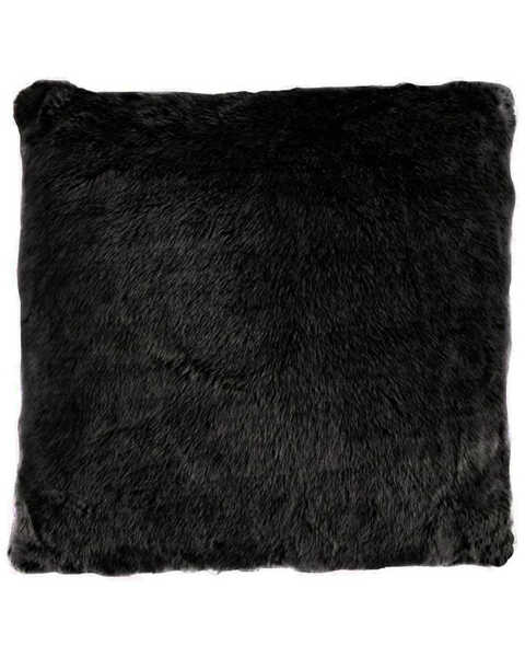 HiEnd Accents Oversized Arctic Bear Pillow, Black, hi-res