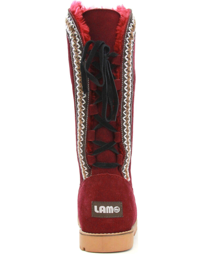 Lamo Women S Madelyn Suede Winter Boots Round Toe Sheplers