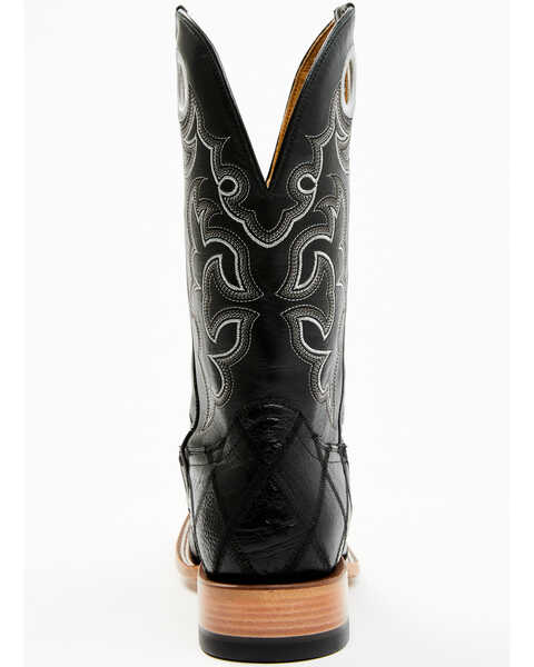 Image #5 - Cody James Men's Exotic Ostrich Western Boots - Broad Square Toe, Black, hi-res