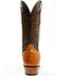 Image #5 - El Dorado Men's Exotic American Alligator Western Boots - Round Toe, Brass, hi-res