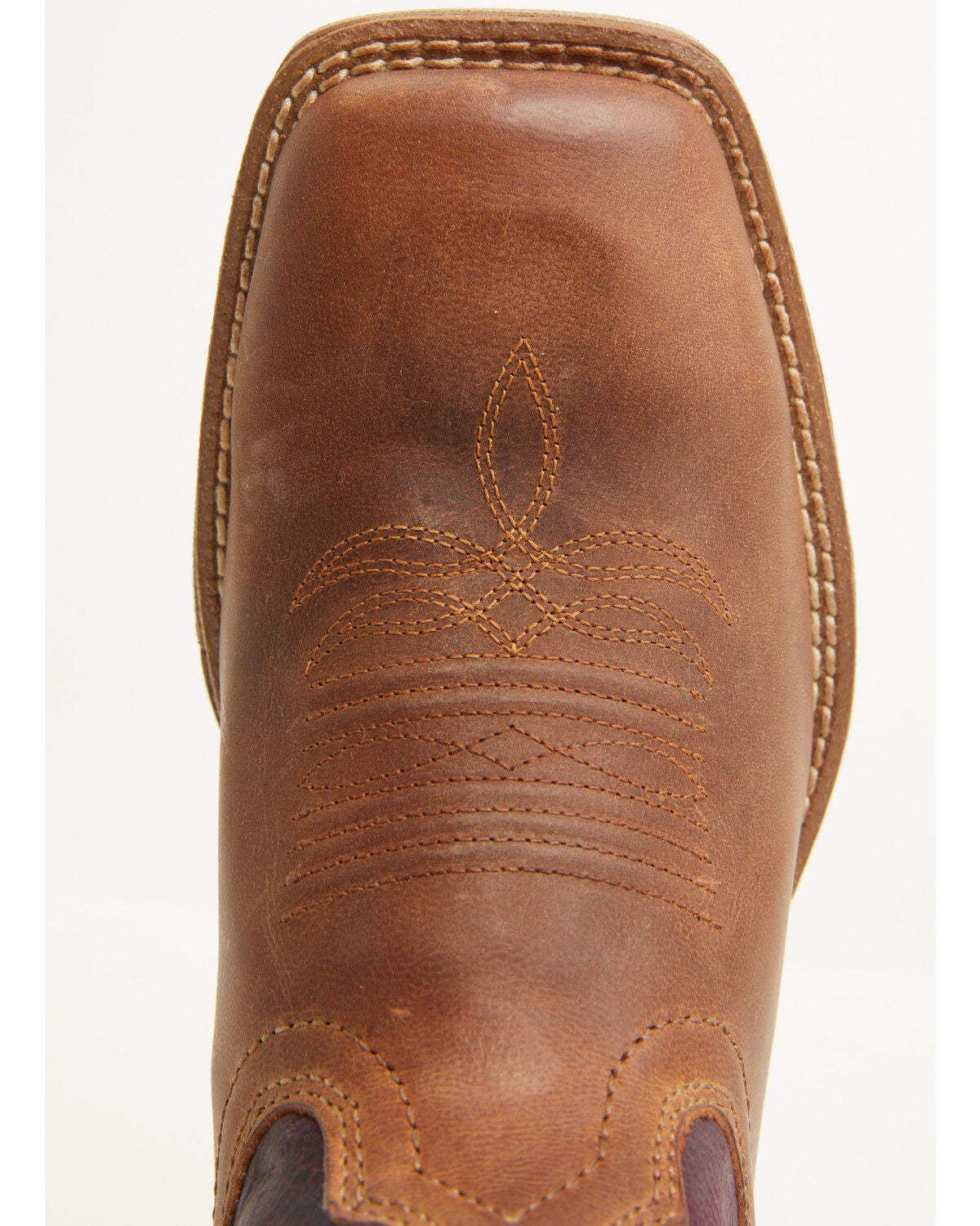 Image #6 - Justin Women's Ashtyn Performance Western Boots - Broad Square Toe, Tan, hi-res