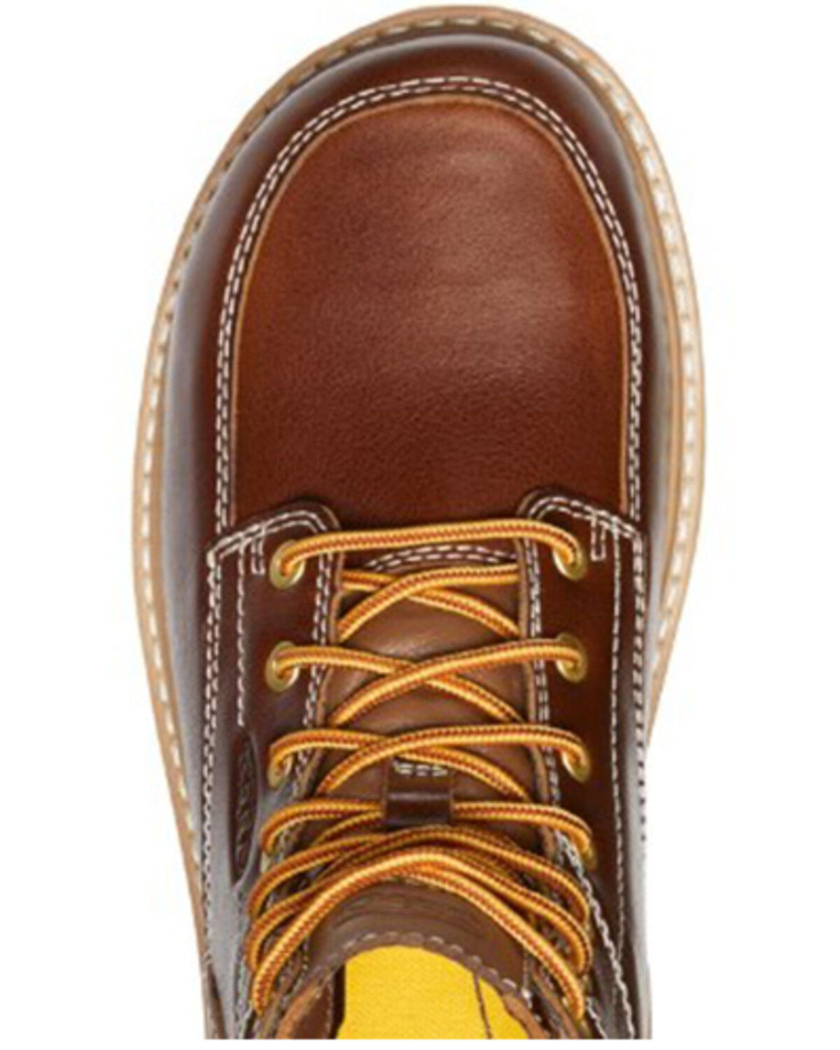 Image #4 - Keen Men's 6" San Jose Waterproof Work Boots - Alloy Toe, Brown, hi-res