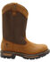 Rocky Ride Insulated Waterproof Wellington Work Boots, Brown, hi-res