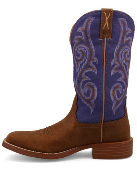 Image #3 - Twisted X Women's 11" Tech X™ Performance Western Boots - Broad Square Toe, Brown, hi-res