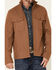 Image #3 - Powder River Outfitters Men's Solid Tan Zip-Front Wool Jacket , , hi-res