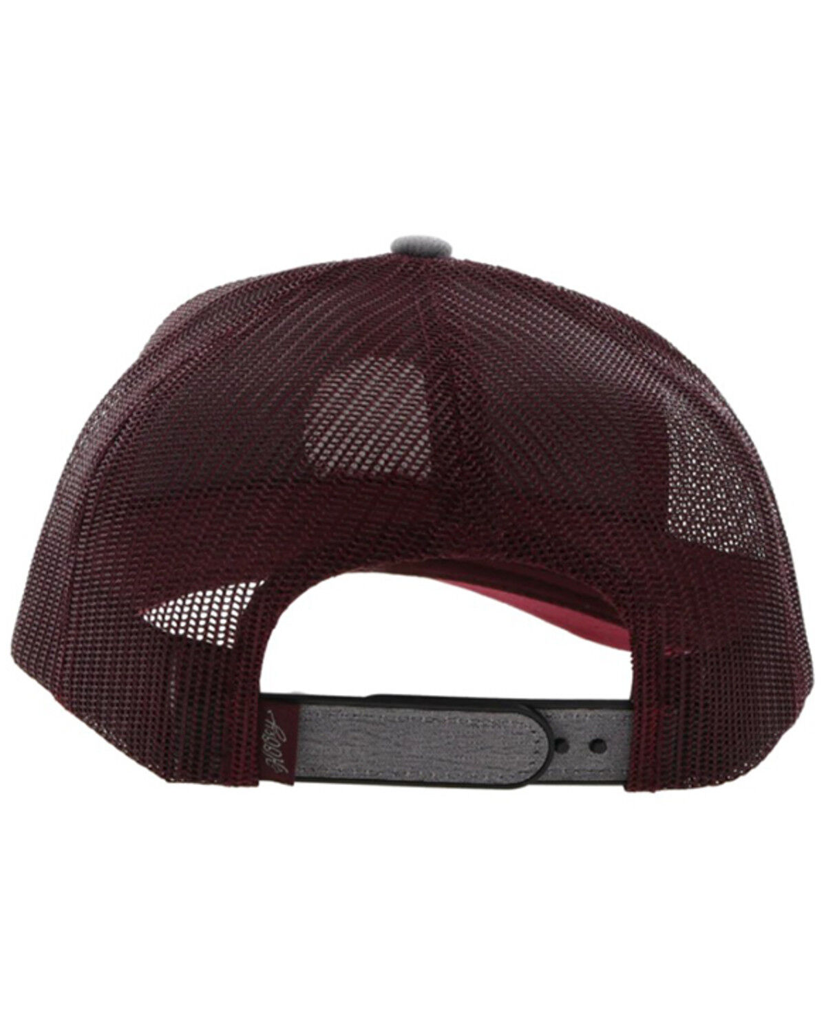 Image #2 - Hooey Men's Cayman Logo FlexFit Trucker Cap, Grey, hi-res
