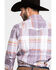Image #5 - Scully Signature Soft Series Men's Large Plaid Snap Long Sleeve Western Shirt, Brown, hi-res