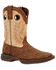 Durango Men's Rebel Performance Western Boots - Broad Square Toe , Tan, hi-res