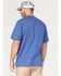 Image #4 - Hawx Men's Forge Solid Work Pocket T-Shirt - Tall , Blue, hi-res