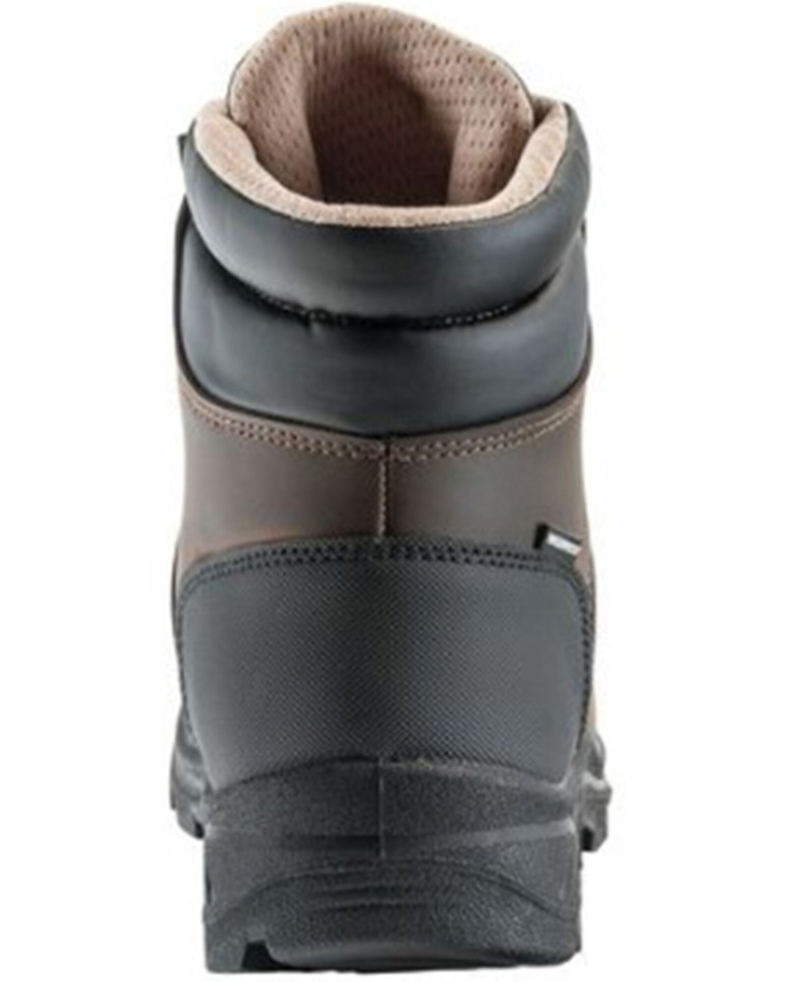 Image #5 - Avenger Men's 8225 Builder 6" Waterproof Lace-Up Work Boots - Steel Toe, Brown, hi-res