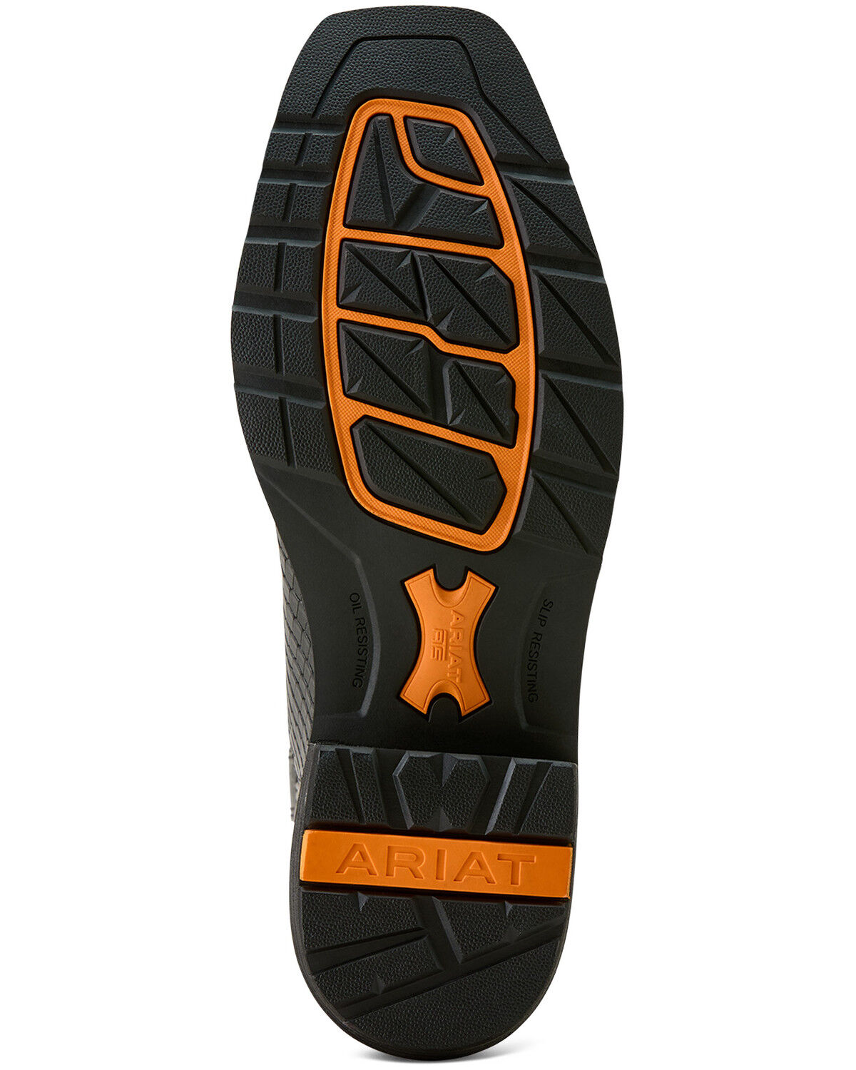 Image #7 - Ariat Men's Ironside Pull-On Work Boots - Steel Toe, Black, hi-res