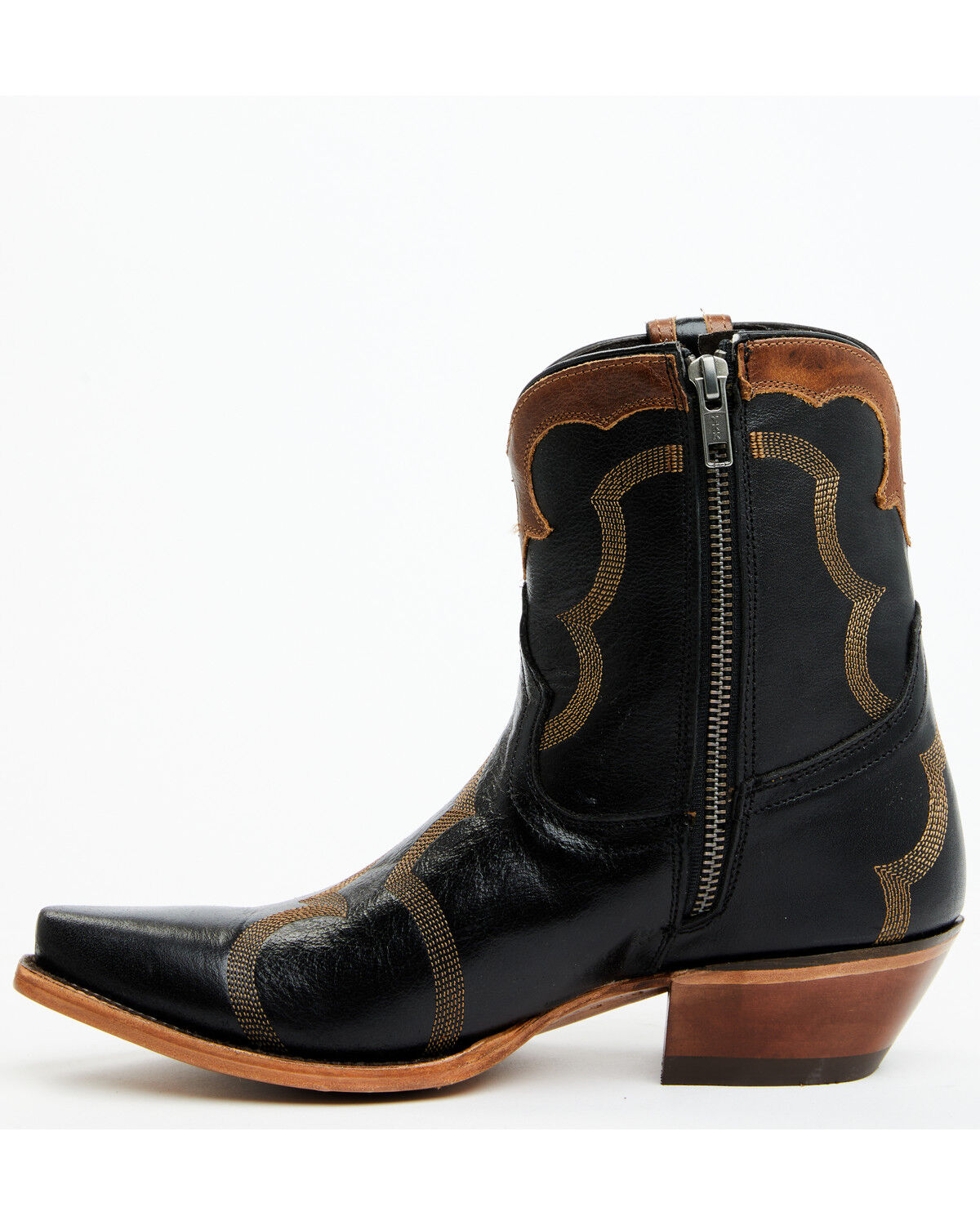 Image #3 - Caborca Silver by Liberty Black Women's Mossil Fashion Booties - Snip Toe, , hi-res