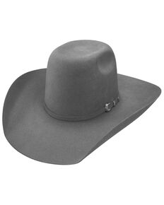 Resistol Grey Pay Window Jr. Western Hat, Grey, hi-res