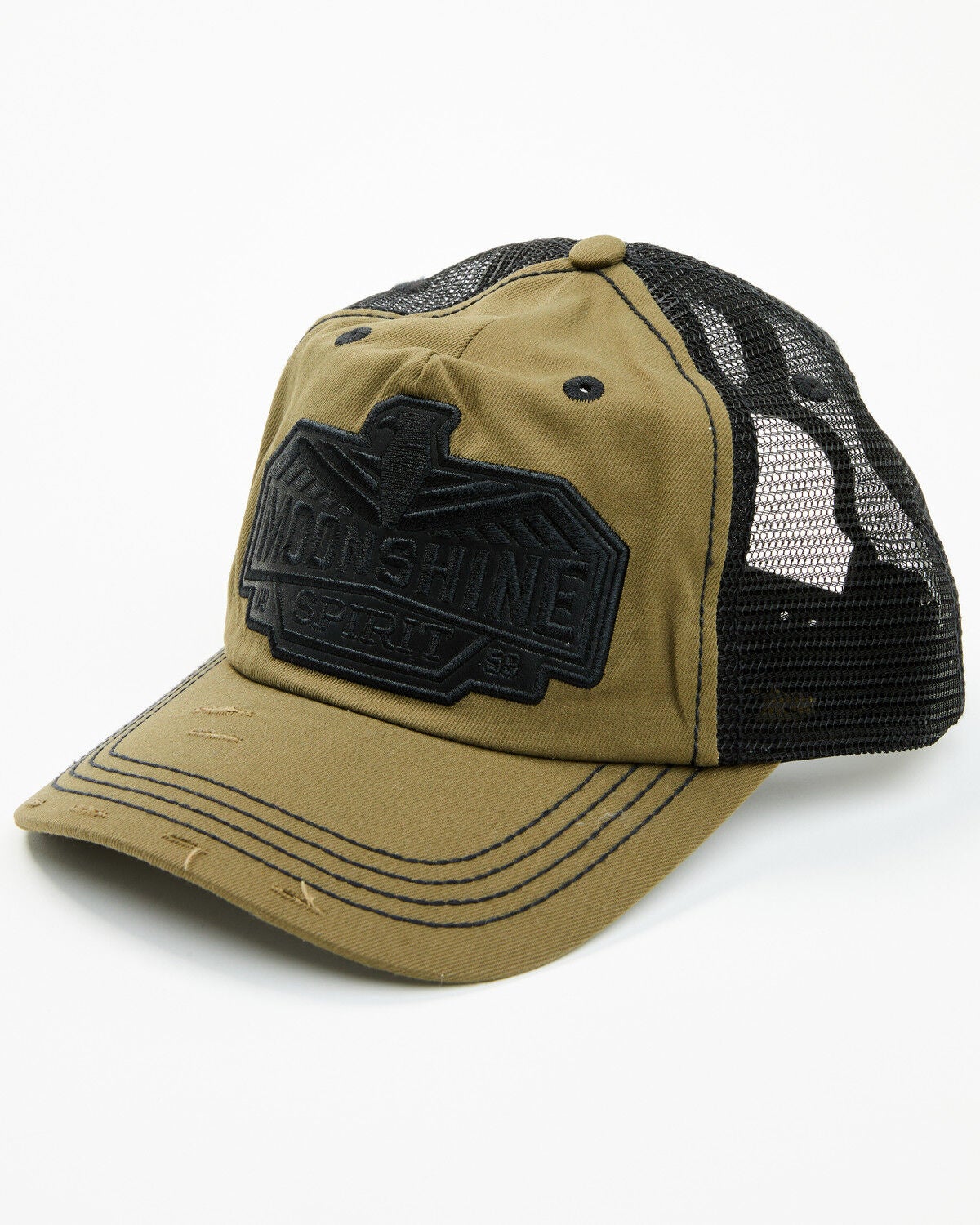 Moonshine Spirit&reg; Men's Thunderbird 1958 Trucker Cap, Olive, hi-res