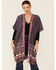 Image #2 - Angie Women's Purple Spice Kimono Duster, Purple, hi-res