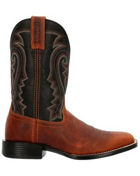Image #2 - Durango Men's Westward Western Boots - Square Toe, Black, hi-res