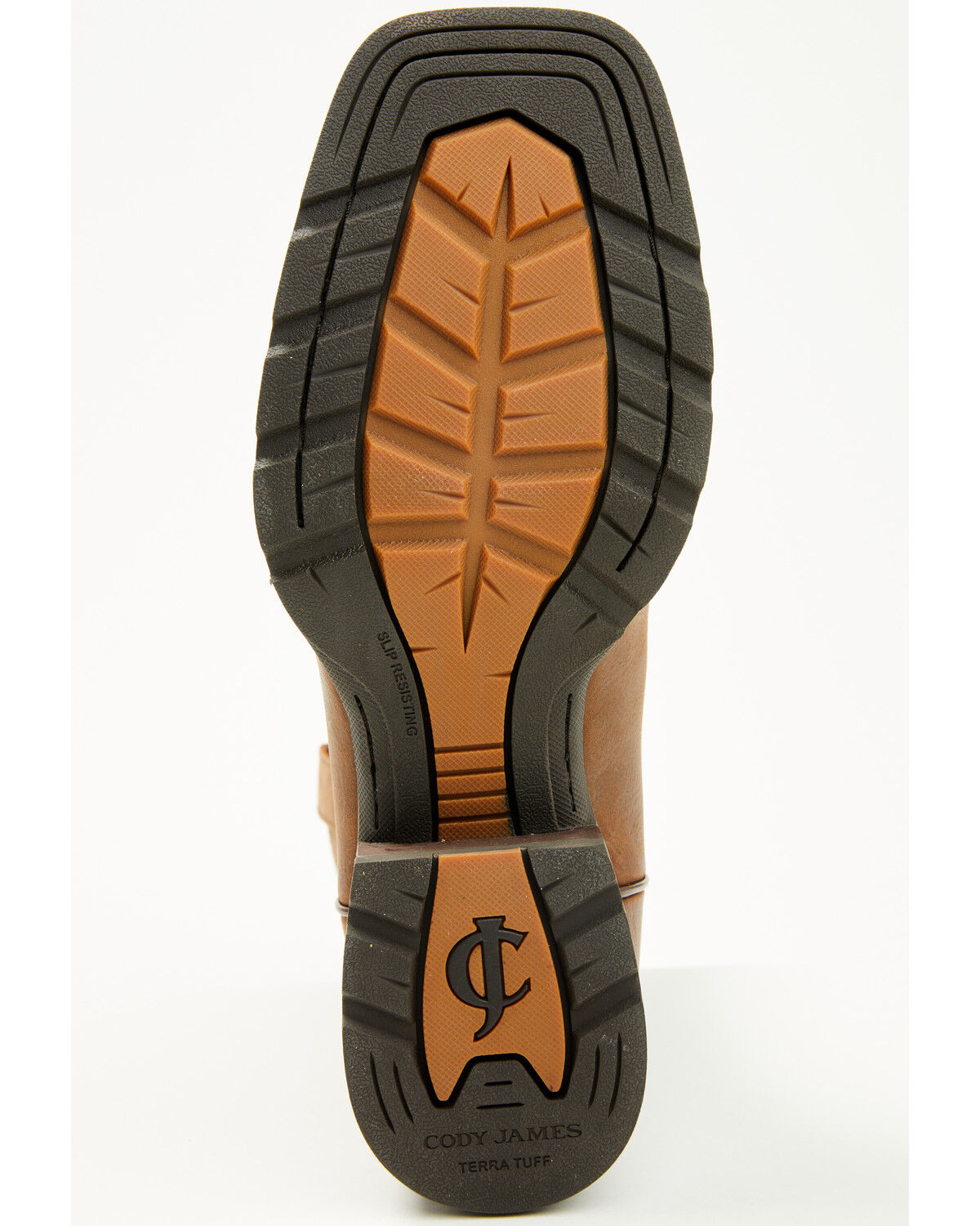 Image #7 - Cody James Men's Ranger Performance Western Boots - Broad Square Toe, Brown, hi-res