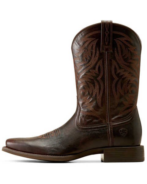 Image #2 - Ariat Men's Sport Herdsman Western Boots - Square Toe , Brown, hi-res