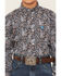 Image #3 - Cinch Boys' Paisley Print Long Sleeve Button-Down Western Shirt, Multi, hi-res