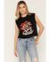 Image #1 - Budweiser Women's Clydesdale Print Sleeveless Graphic Tank Top, Black, hi-res