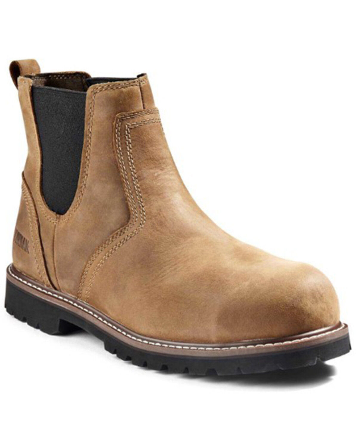 Image #1 - Kodiak Men's McKinney Chelsea Work Boots - Composite Toe, Brown, hi-res