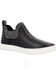 Georgia Boot Women's Knit Slip-On Romeo Chukka Work Shoe, Black, hi-res
