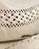 Justin Men's Bent Rail Garret Two-Tone Straw Cowboy Hat, Natural, hi-res