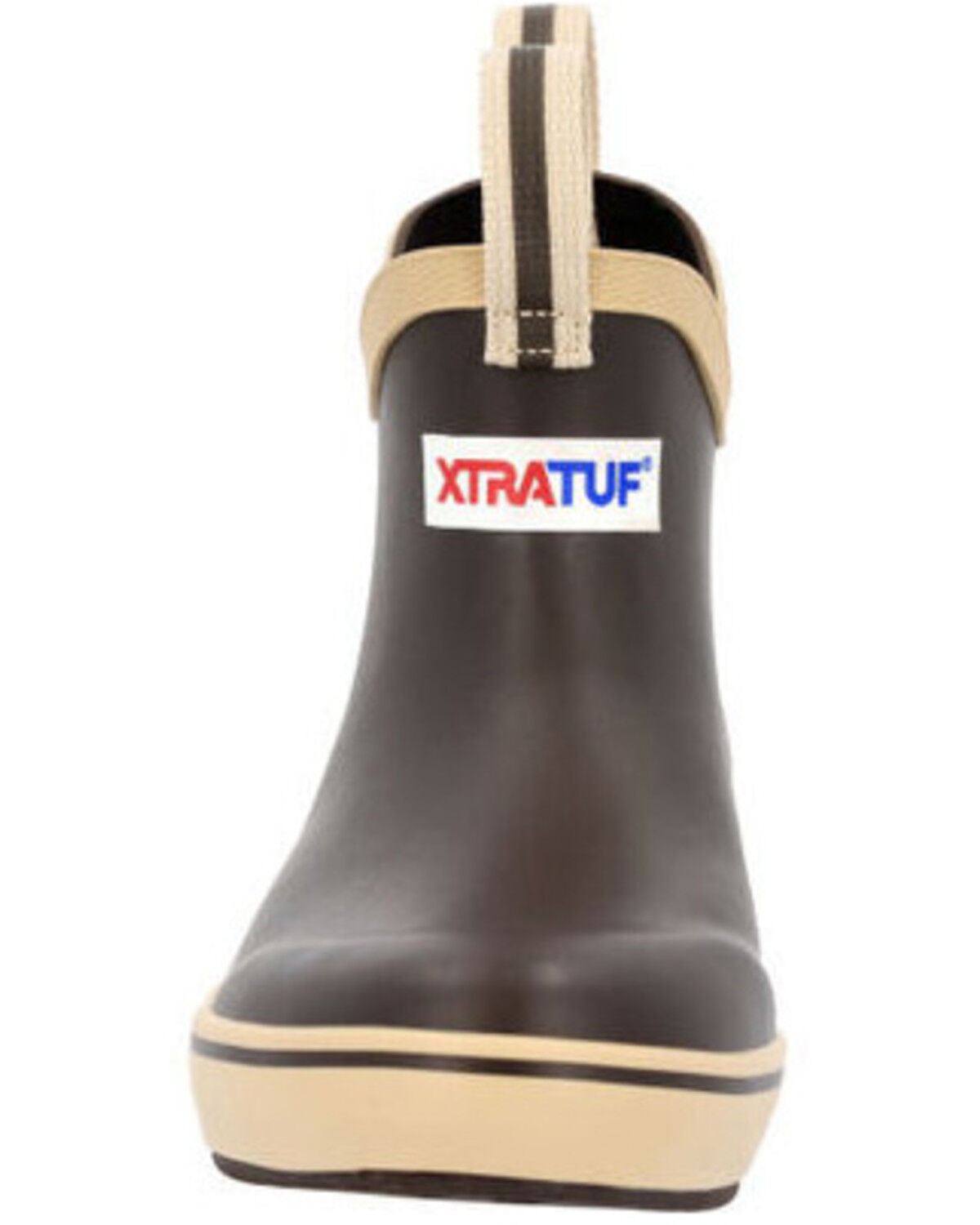 Image #4 - Xtratuf Boys' Ankle Deck Boots - Round Toe, Brown, hi-res