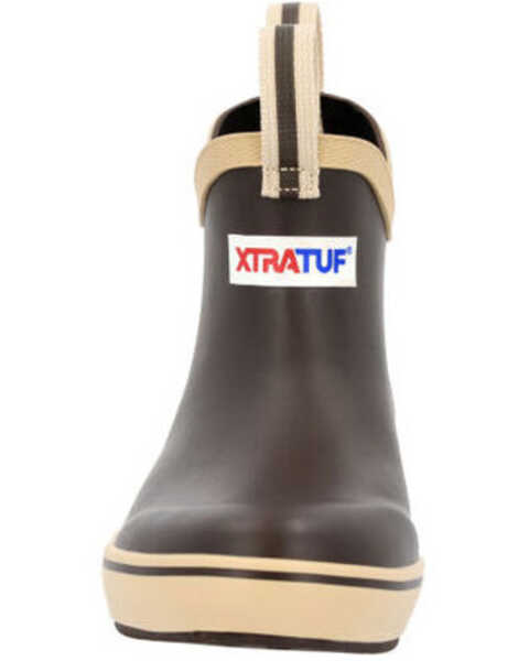 Image #4 - Xtratuf Boys' Ankle Deck Boots - Round Toe , Brown, hi-res