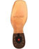 Durango Men's Wheat Brown Exotic Full-Quill Ostrich Western Boots - Square Toe, Brown, hi-res