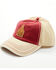 Image #1 - Catchfly Women's Desert Cow Tag Ball Cap, Burgundy, hi-res