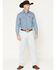 Image #1 - Wrangler Men's 13MWZ Tough Lite Light Wash Cowboy Cut Straight Stretch Denim Jeans, Light Wash, hi-res